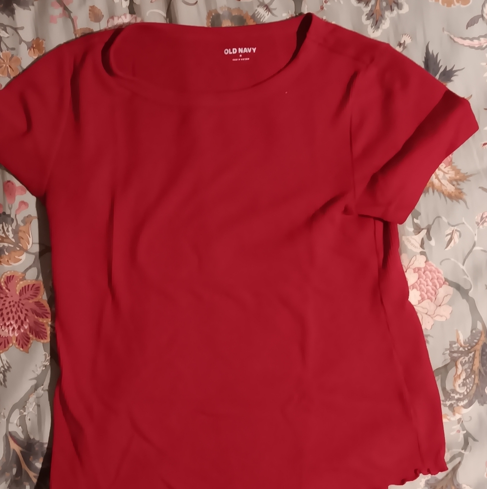 Red Tank top old navy